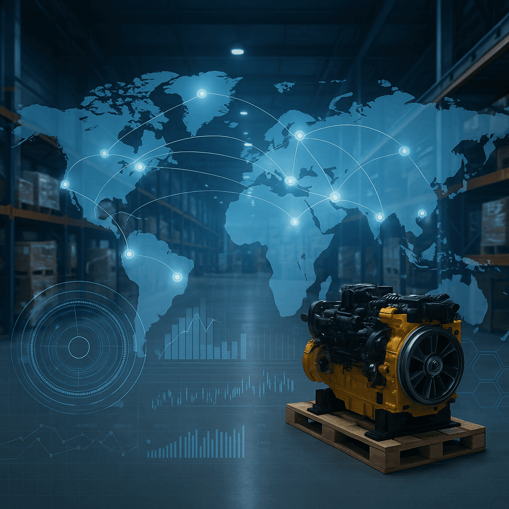 Construction machinery in operation